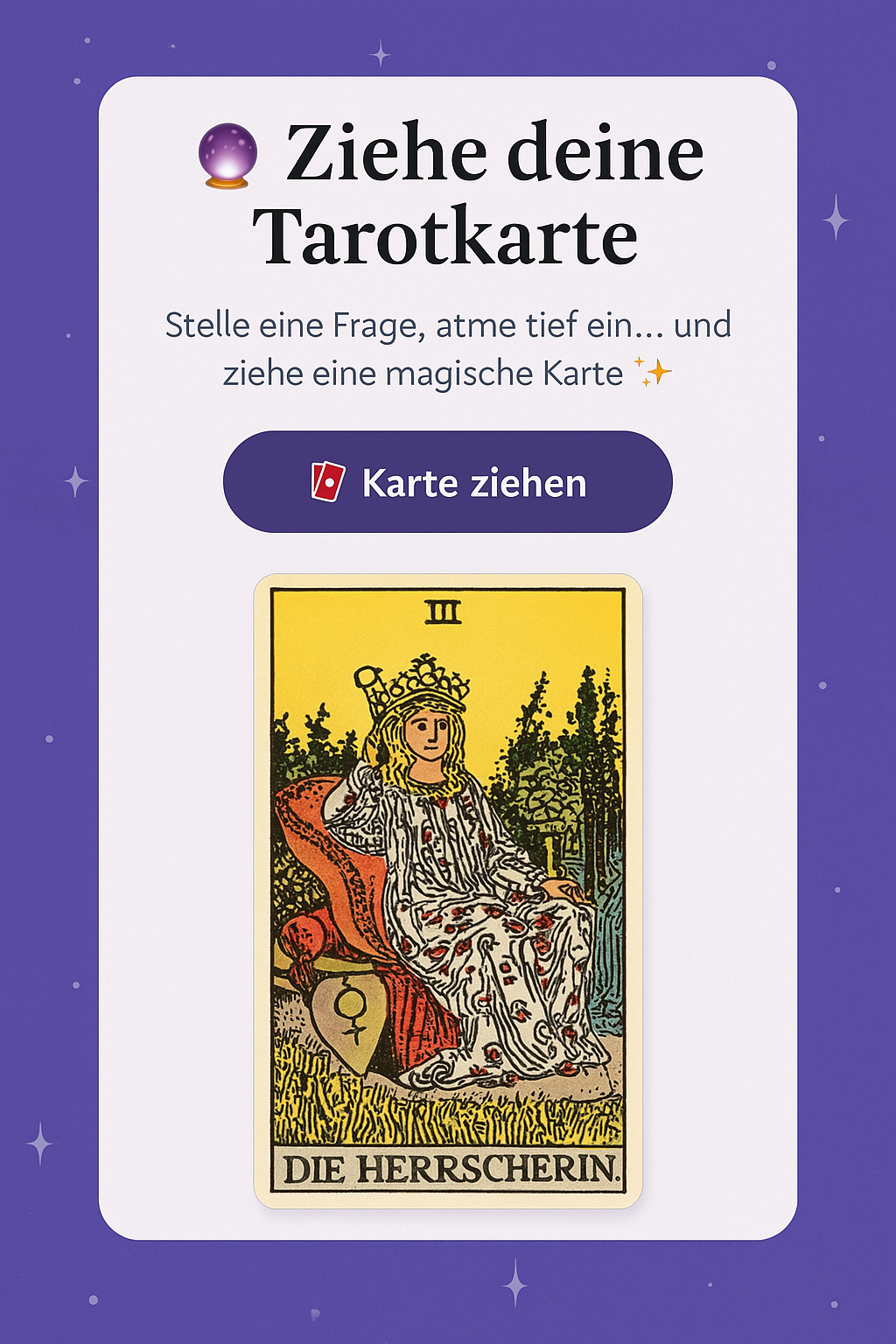 Tarotkarten Illustration